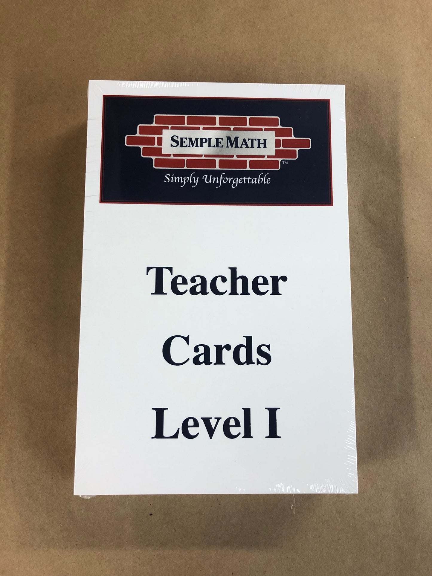 Cards 1 : Level One Teacher Cards