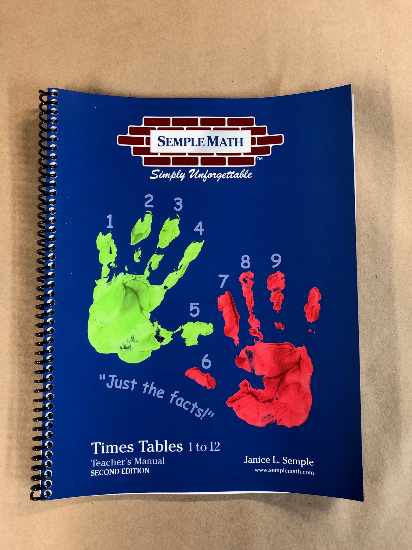 TTTM : Times Tables Teachers Manual
