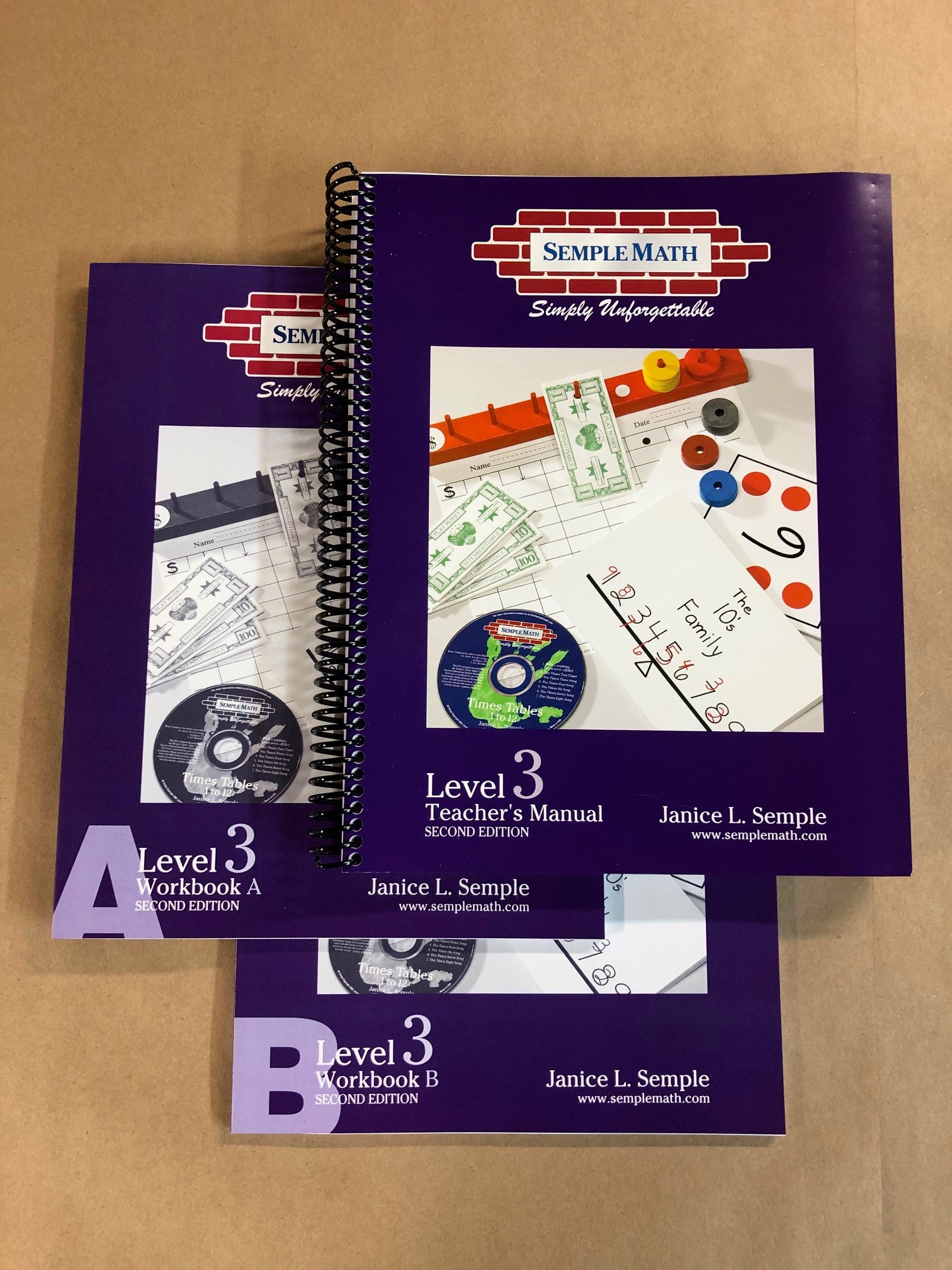 Se3 Math SET 3 : Complete Level Three Set – Semple Math